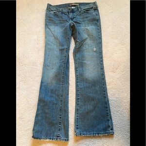 VINTAGE LOW RISE BOOTCUT JEANS